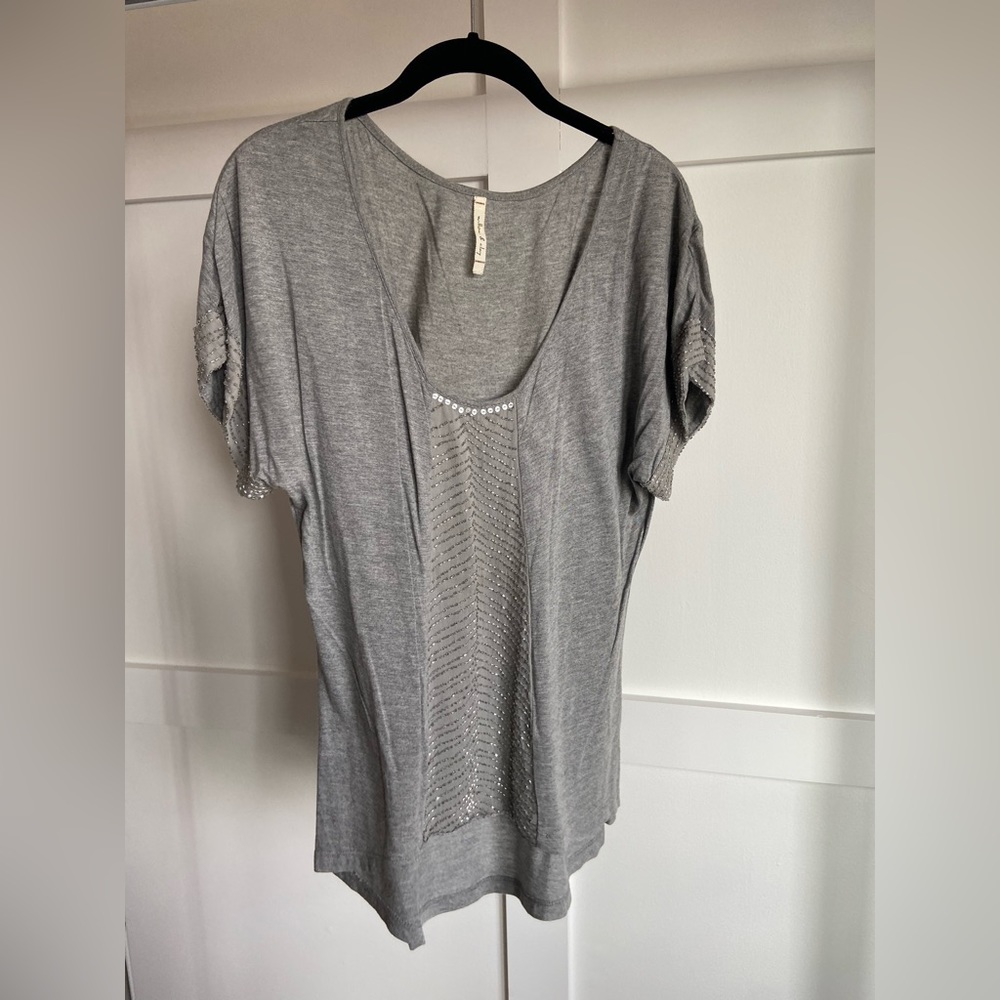 Willow & Clay beaded tee